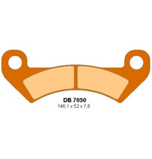 Delta гальмування передні гальмівні колодки john deere xuv 325/825/850/855 gator '10-'11, hpx gator '10-'11