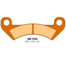 Delta гальмування передні гальмівні колодки john deere xuv 325/825/850/855 gator '10-'11, hpx gator '10-'11