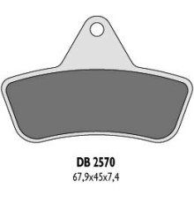 Гальмівні колодки delta braking  kh271 arctic cat`96-04 (f+r)