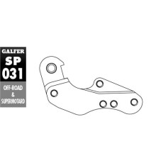 Адаптер гальмівного диска galfer 260mm YAMAHA wr/yz 125 `01-07 yzf 250/426/450 '01-07 wrf 250/426/450 00-15