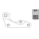 Адаптер гальмівного диска galfer 270mm YAMAHA yzf 250/450 '08-