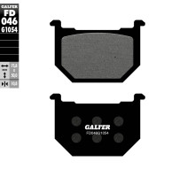 Колодки гальмівні galfer kh051 напівметал