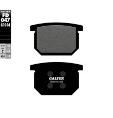 Колодки гальмівні galfer kh065 напівметал
