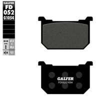 Гальмівні колодки galfer kh068 задні задні металеві (золото)