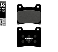 Колодки гальмівні galfer kh088 напівметал