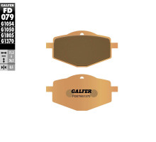 Гальмівні колодки galfer kh101 спечений метал (золото) вул