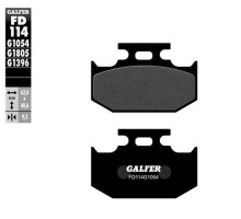 Колодки гальмівні galfer kh152 напівметал