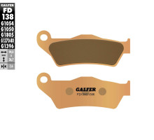 Galfer brake pads kh181 sintered metal (gold) off road ktm sx/exc '92-'20 (brembo)