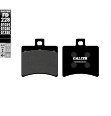 Гальмівні колодки galfer kh298 напівметалеві скутер