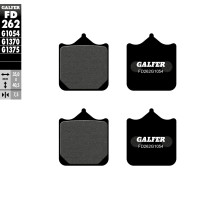 Гальмівні колодки galfer kh322/4 semi-talic front (brembo)