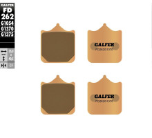 Гальмівні колодки galfer kh322/4 sintered metal (gold) street (brembo front)