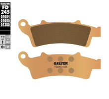 Гальмівні колодки galfer kh324 sintered metal scooter (gold) scooter
