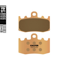 Гальмівні колодки galfer kh335 sintered metal (gold) street bmw передні (bmw r1100/1150/1200, k1200/1300)