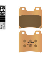 Гальмівні колодки galfer kh348 sinter metal (gold) street YAMAHA rear