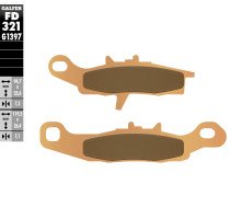 Гальмівні колодки galfer kh349 sintered metal (gold) atv (kawasaki kfx 450/700, kvf 650, suzuki lta 450, ltv 700)