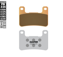 Гальмівні колодки galfer kh379 sinter metal (gold) sport, передні kawasaki/suzuki