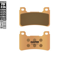 Гальмівні колодки galfer kh390 sintered metal (gold) street передні (HONDA cbr 600rr '05-'16, cbr 1000rr '04-16, vfr 800f '14-18, vfr 800x '15-17, cb 1000/1100)