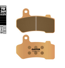 Гальмівні колодки galfer kh409 sintered metal (gold) street harley davidson