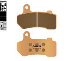 Гальмівні колодки galfer kh409 sintered metal (gold) street harley davidson