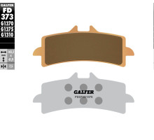 Гальмівні колодки galfer kh447 sintered metal (gold) sport, передні (brembo)