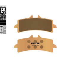 Гальмівні колодки galfer kh447 sintered metal (gold) street, передні (brembo)