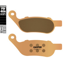 Гальмівні колодки galfer kh458 sintered metal (gold) street harley davidson