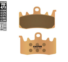 Гальмівні колодки galfer kh630 sintered metal (gold) street front bmw / ducati / triumph
