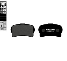 Гальмівні колодки galfer kh644 напівметалеві триал