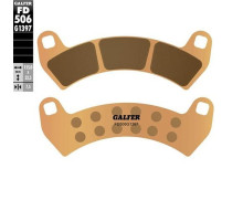 Гальмівні колодки galfer kh680 sintered metal (gold) atv polaris