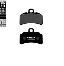 Гальмівні колодки galfer semi-metal evo 125 / 250 / 300 '17-'23, gas gas trial gp 125 / 250 / 280 / 300 '19-, txt 125 / 250 / 280 / 300 '19-, sherco 300 st '21-, montesa cota 26 0 / 300 '18- (передній)