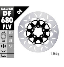 Диск гальмівний galfer передний harley-davidson (292x56x5) плаваючий (див. опис)