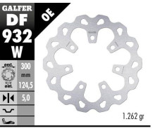 Гальмівний диск galfer передний harley-davidson (300x124.5x5) (колесо harley davidson chiser or slicer '09-'18)