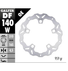 Гальмувальний диск galfer передний honda vfr 1200x crosstourer '12- (wave fixed) (310x165x4.5mm)