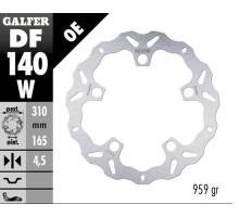 Гальмувальний диск galfer передний honda vfr 1200x crosstourer '12- (wave fixed) (310x165x4.5mm)