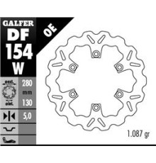Galfer диск гальмувний передний kawasaki er 5, gpz 750/900 wave