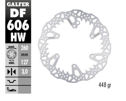 Galfer передний гальмівний диск ktm sx/exc/sx-f/exc-f '93-'23