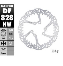 Диск передний galfer tm en/mx/smr/smx 125/144/250/300/400/450/530 '00-'24 (270x70.5x3mm) shark enduro mx