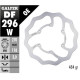 Galfer передний гальмувальний диск yamaha wr 250f '17-, wr 450f '20-, yz 125/250 '22-, yz 250f/450f '20 wave (270x118x3mm)