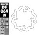 Galfer задній гальмувальний диск honda cr 125r/250r '95-'07, cr 500 '95-'00, crf 250r/450r '02- wave (240x122x4mm)