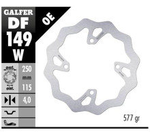 Galfer задній гальмувальний диск kawasaki kx 250f/x '20-, kx 450f '19- wave (250x115x4mm)