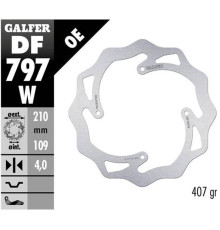 Galfer задній гальмувальний диск ktm sx 85 '11-'20, sx 150 '15-'18, freeride 250/350 '13-, freeride e '12-, wave (210x106x4mm)