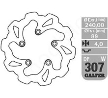 Гальмівний диск galfer задній suzuki gsf/gsr/sv/rf (240x89x5)