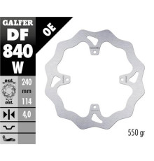 Galfer задній гальмівний диск tm racing mx 125-530 15-21, en 125-530 '15-21, smr 450/530/660 '15- (240x114x4mm) (4x6,25mm) wave