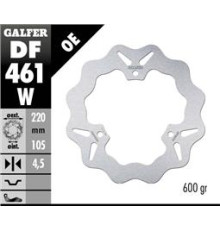 Galfer задній гальмувальний диск yamaha mt-03 '16-, yzf r3/r25 '15- (220mm) хвиля