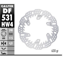 Galfer задній гальмівний диск yamaha yz 125 '22-'24