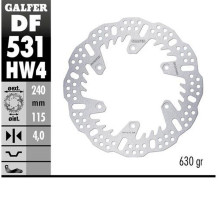 Galfer задній гальмівний диск yamaha yz 125 '22-'24