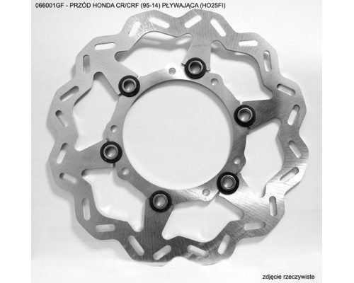 Grosskopf продаж гальмівний диск передний honda cr/crf '95-'14 плаваючий (ho25fi)