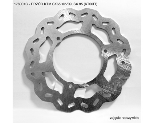 Grosskopf продаж гальмівний диск передний ktm sx65 '02-'09, sx 85 (kt06fi)