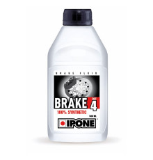 IPONE BRAKE FLUID DOT 4 500 МЛ 100% СИНТЕТИЧНА (ТАКОЖ СУМІСНА З DOT 3) (12)
