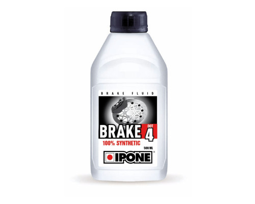 IPONE BRAKE FLUID DOT 4 500 МЛ 100% СИНТЕТИЧНА (ТАКОЖ СУМІСНА З DOT 3) (12)